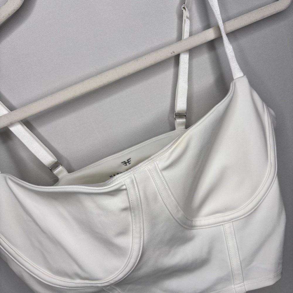 Heroine Sport White Bustier Sports Bra - Picture 3 of 10